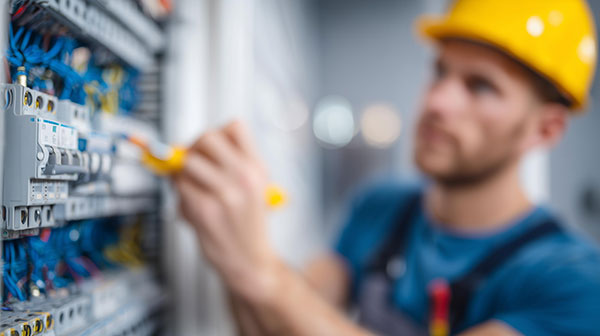 Byte av elcentral i Umeå med omnejd